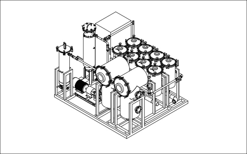 高污染潤(rùn)滑油預(yù)處理設(shè)備D1000型